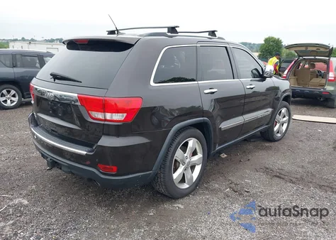 2012 Jeep Grand Cherokee Overland из США, поврежденный, VIN 1C4RJFCG6CC263080